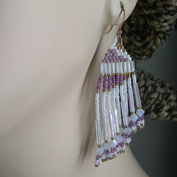 ⭐SOLD⭐ JRW Handmade Swarovski Earrings - Picture 5 of 7